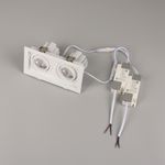 Светильник MS-VORTEX-BUILT-S170x90-2x12W Day4000 (WH-WH, 20 deg, 230V) (Arlight, IP20 Металл, 5 лет)