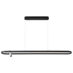 Светильник подвесной Crystal Lux CONTOUR SP45W LED BLACK 3800/245