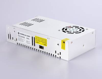 Блок питания для светодиодной ленты 12V 400W 33.3A IP20 90-260V 215*115*50 GS9552