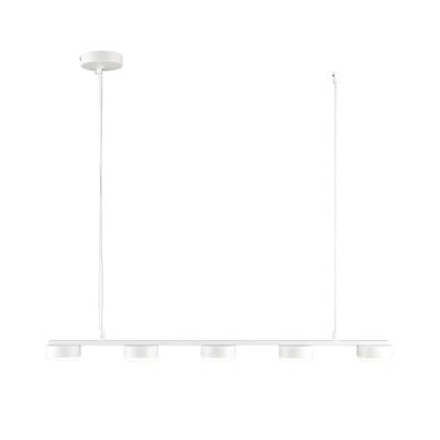 8265/5 COMFI LN26 металл, белый Светильник подвесной GX53 LED 5*7W 220V TORINA