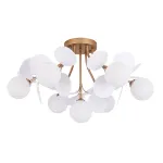 Потолочная люстра Arte Lamp PEACOCK A1369PL-7SG, 7хG9