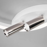 Умный потолочный светильник Eurosvet Luminari 90247/3 90247/3 белый/хром Smart, LED
