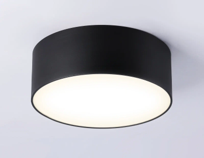 Светильник светодиодный потолочный FV5513 BK черный LED 15W 3000K D120*58 (Без ПДУ)