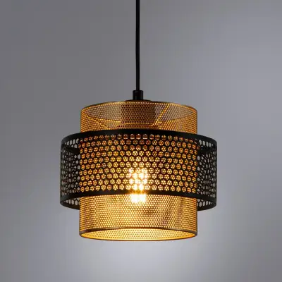 Подвесной светильник Arte Lamp GRID A7069SP-1GO, 1хE27
