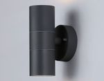 Светильник уличный настенный архитектурный ST3706/2 GR серый IP54 GU10/2 max 35W 160*60*95