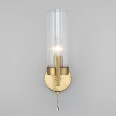 Бра со стеклянным плафоном 60133/1 латунь