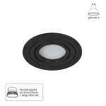 Точечный встраиваемый светильник Arte Lamp TARF A2167PL-1BK, 1хGU10