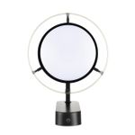 8232/1W COMFI LN25 черный/прозрачный, металл/стекло Бра LED GX70 1*10W 220V NATALINA