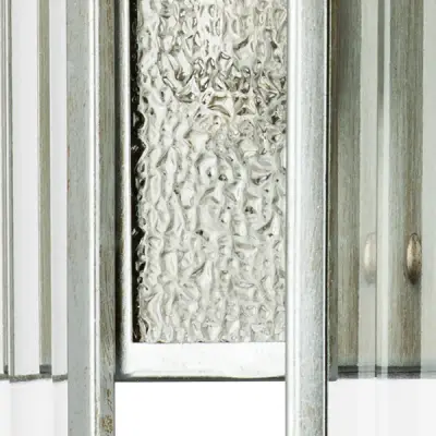 712624 Бра AGAVE 2х40W E14 СЕРЕБРО С ПАТИНОЙ/ПРОЗРАЧНЫЙ Lightstar