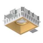 G214503GMOD Светильник DOMINO QUAD под LED модуль/лампу МR16 ЗОЛОТО (214510+214503+214003)