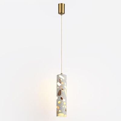 7012/6L L-VISION ODL25 193 Подвесной св-к металл/ терраццо/античная бронза/серый IP20 6W CRI>90 3000K 220V TERRAZZO