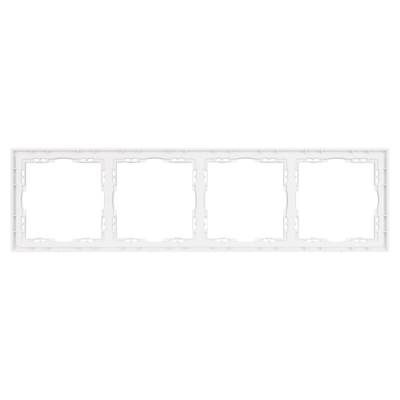 Рамка пластиковая FRM-NOBE-SFPL-4-WH (Arlight, -)