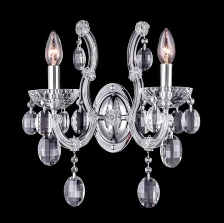 Бра Crystal Lux HOLLYWOOD AP2 CHROME 2010/402