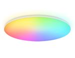 Потолочный светодиодный светильник с Wi-Fi Яндекс Алисой/Tuya/Smart Home/Alexa  FZ2003 WH белый IP54 30W 3000K-6500K+RGB D450*60 (ПДУ ИК