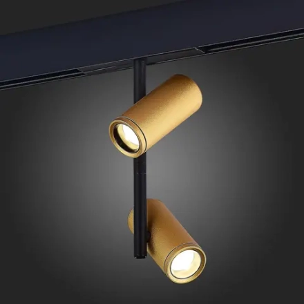 ST808.246.16 Магнитный трековый светильник Золотистый LED 1*16W 4000K 1 250Lm Ra>90 36° IP20 D45xH240 48VV