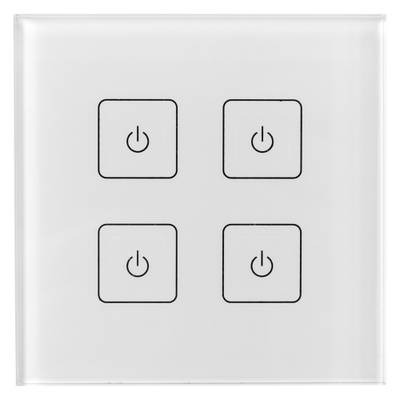INTELLIGENT ARLIGHT Сенсорная панель DALI-901-11-ADDR-DIM-DT6-IN White (BUS) (IARL, IP20 Пластик, 3 года)