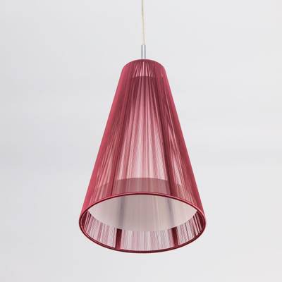 Citilux CL936002 Подвесной светильник с абажуром Бордовый