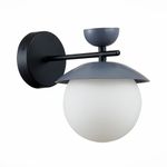 SLE220201-01 Бра Черный, Серый/Белый G9 1*5W