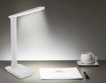 Светодиодная настольная лампа с диммером DE502 WH белый LED 3000-6400K 9W