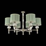 SL1121.103.06 Люстра подвесная ST-Luce Никель/Оливковый E14 6*40W