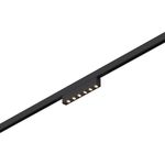 ST666.436.05 Магнитный трековый светильник Черный LED 1*5W 3000K 220Lm Ra&gt;90  IP20 L100xW10xH18 24V