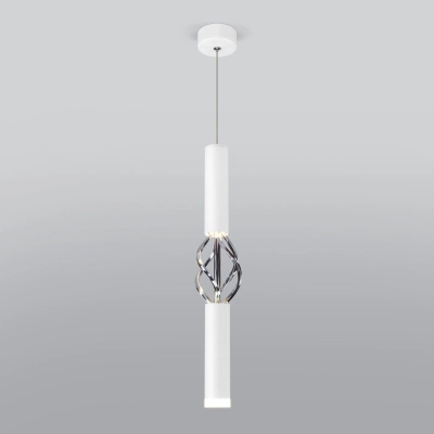 Подвесной светодиодный светильник 50191/1 LED белый/хром, LED