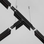 Коннектор Т-образный Exility накладной черный, TRA034CT-41B. TM Maytoni