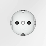 VLS040202 Розетка встраиваемая VOLTUM S70 с заземлением и защитными шторками, 16А, (белый матовый). (ТМ Maytoni)