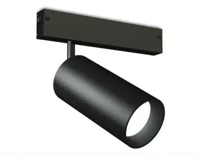 Светильник светодиодный трековый для шинопровода Magnetic GL1640 BK черный IP20 24W 4200K 220V 36° D65*140 (Без ПДУ)