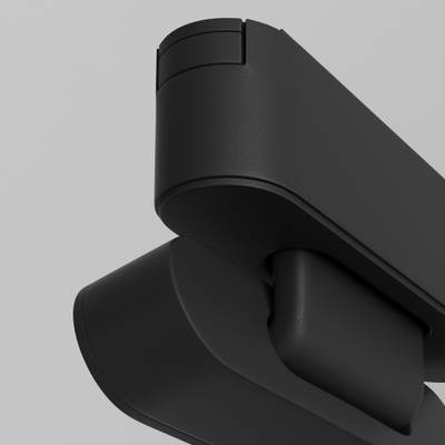 Адаптер к трековому светильнику Radity L115mm черный, TRA084FC-11SB. TM Maytoni