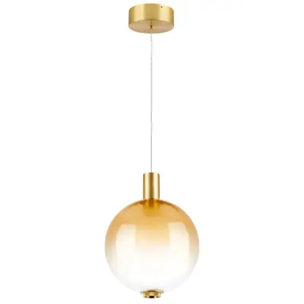 805403 Люстра COLORE LED 1х6W 320LM ЗОЛОТО/ЯНТАРНЫЙ 3000K Lightstar