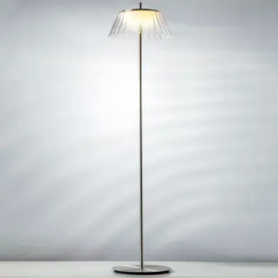 794710 Торшер NAPOLI LED 12W 700LM КОФЕЙНЫЙ/ПРОЗРАЧНЫЙ 3000K Lightstar