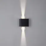 340537 Светильник DALLA 2х10W LED 2200LM G ЧЕРНЫЙ 4000K IP65 Lightstar