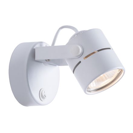 Спот Arte Lamp MIZAR A1311AP-1WH, 1хGU10