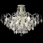 Светильник потолочный Crystal Lux ESMIRALDA PL9 SILVER 0524/109