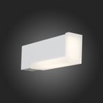 SL096.501.02 Светильник уличный настенный ST-Luce Белый/Белый LED 1*6W 4000K