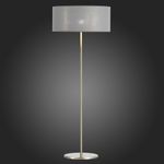 SLE300515-01 Торшер Никель/Серый, Серебристый E27 1*40W