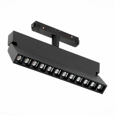 ST362.446.12 Магнитный трековый светильник Черный LED 1*12W 4000K 1 009Lm Ra&gt;80 36° IP20 L219xW22xH134 48V