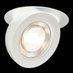 ST654.538.10 Св-к встр. Белый LED 1*10W 3000K 850Lm Ra&gt;90 38° IP20 D109xH60 180-240V