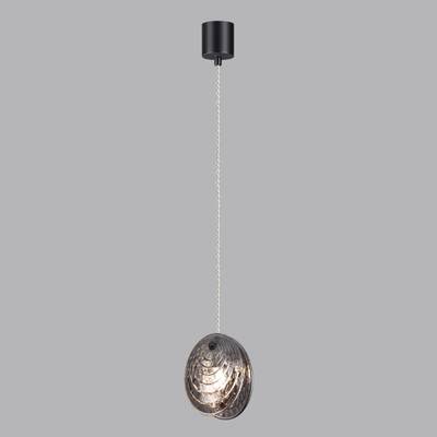 5038/1A MODERN ODL24 427 черный/дымчатый/металл/стекло Подвес G9 1*40W MUSSELS