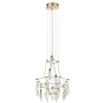 7000/35L CLASSIC ODL_EX25 069 Подвесной светильник металл/хрусталь/нерж сталь IP20 LED 35W 4000K 220-240V FLAMENCO