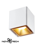 358488 OVER NT20 442 белый/золото Светильник накладной IP20 LED 4000K 10W 220V RECTE