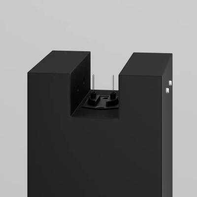 Уличный трековый светильник Альфа / Alfa Elasity IP 3000К 16Вт 38° черный, O-TR01-3-S-16WB3K. TM Maytoni
