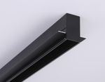 Шинопровод встраиваемый под ГКЛ 12,6мм Magnetic 220V GL1010 BK черный IP20 2000*62.5*56 (заглушки в комплекте)