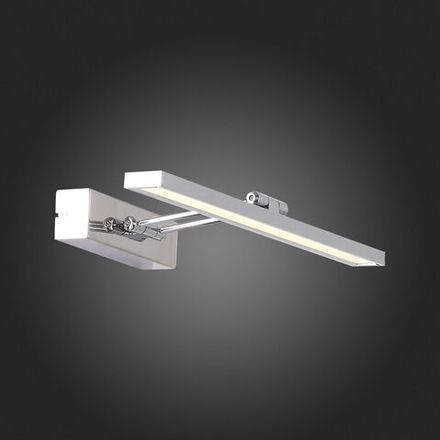 SL445.011.01 Подсветка для картин ST-Luce Хром/Хром LED 1*8W 4000K