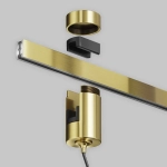 Трековый подвесой светильник Фокус / Focus Led Flarity 3000K 12Вт 36°, TR157-1-12W3K-BS. TM Maytoni