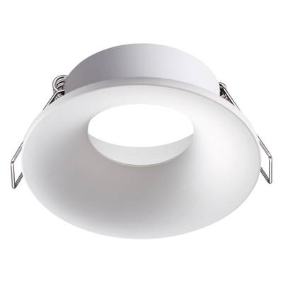 370640 SPOT NT19 286 белый Встраиваемый светильник IP20 GU10 50W 220V METIS