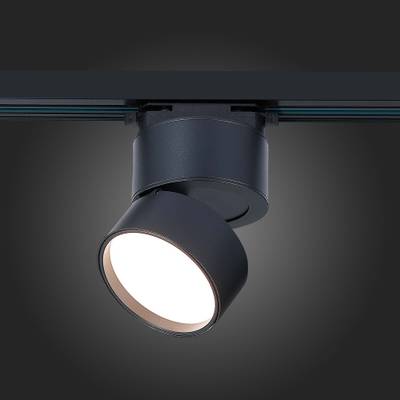 ST651.436.09 Св-к трек. Черный LED 1*9W 3000K 720Lm Ra&gt;90 120° IP20 D85xH122 170-240VV