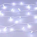 Светодиодная гирлянда ARD-STRING-CLASSIC-10000-WHITE-95LED-MILK-LIVE RGBW-DMX (24V, 10W) (Ardecoled, IP65)