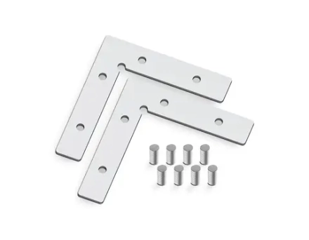 Соединитель угловой для профиля в натяжной потолок Standard 220V GL7208 50*50*1.5 (2шт. в упаковке)